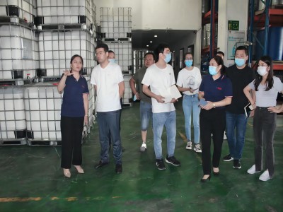 Some of the Longi Group's managing directors visited us to inspect the site.